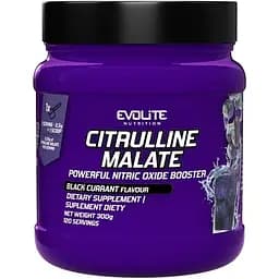 Аминокислота Evolite Nutrition Citrulline Malate Чорная смородина 300 г