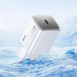 Адаптер мережевий HOCO Glorious single port charger N47 |Type-C, 30W, PD| - мініатюра 2