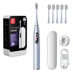 Електрична зубна щітка Oclean X Plus Pro Digital Silver