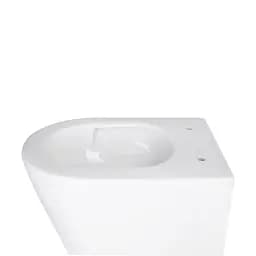 Унітаз підвісний Qtap Swan безободковий Ultra Quiet з сидінням Soft-close QT16335179W, Білий - мініатюра 7