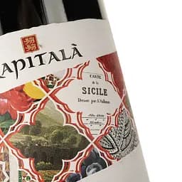 Вино Tenuta Rapitala Nero d'Avola, 13,5%, 0,75 л (585476) - мініатюра 3
