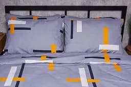 Комплект постільної білизни Moon&Star Полісатин Premium Marigold сімейний 2х143х210 см наволочки 4х50х70 см - мініатюра 2