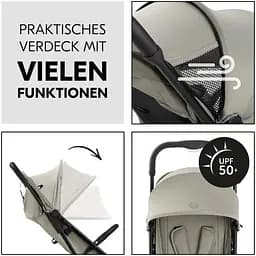 Прогулянкова коляска Hauck Travel N Care Plus Velvet Olive, оливкова (16020-6) - мініатюра 8