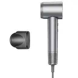 Фен для волосся Hoco HP10 with digital display (1600W) Gray - мініатюра 4