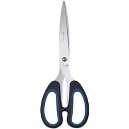 Ножицi офiснi Buromax Jobmax чорні з синіми вставками 163 мм (BM.4533-02)