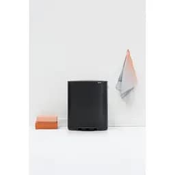 Бак для сміття Brabantia Bo Pedal чорний матовий 60 л (211362) - мініатюра 9