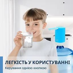 Електрична помпа для води ViO E19, блакитна - мініатюра 5