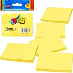 Папір для нотаток "Стікери" A4-Y 76 x 101 мм, 100 аркушів