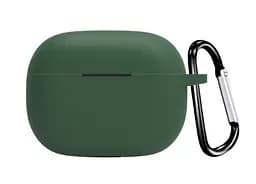 Чохол-накладка DK для Realme Buds T300 Silicone Candy Friendly з карабіном (017219) (green) - мініатюра 3