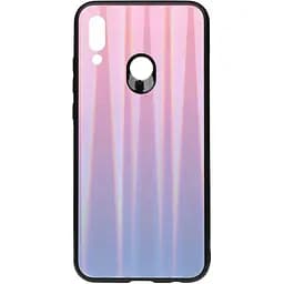 Чохол-накладка Toto Aurora Print Glass Case HuAwei P Smart 2019 Lilac
