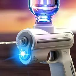 Водяний пістолет DK Water Gun 9007B White [138751] - мініатюра 4