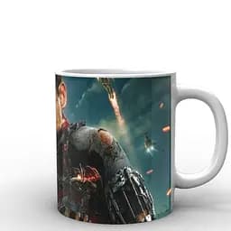 Кружка GeekLand Железный Человек Iron Man Тони Старк IM.02.047.659 330 мл белая