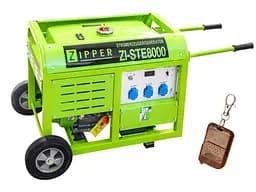 Генератор Zipper ZI-STE8000 бензиновий 7/8 кВт