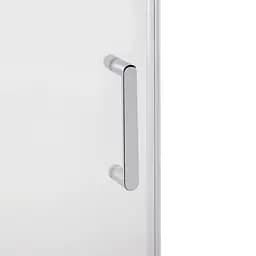 Душові двері в нішу Qtap Taurus CRM2013-14.C6 130-140x185 см, скло Clear 6 мм, покриття CalcLess, універсальні, прозорий - мініатюра 5