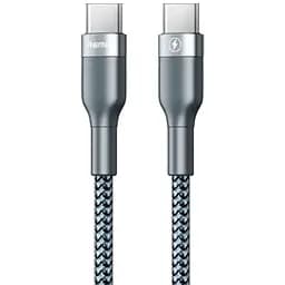 Кабель Remax Sury 2 Type-C to Type-C PD 3А 1 м Серый (RC -010-s)