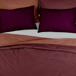Покривало Cosas BLUEBERRY QUILT 105х140 см сливове (Blanket_97Blueberry-101Copper_105х140) - мініатюра 2
