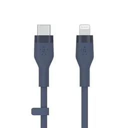 Кабель Belkin BoostCharge Flex USB Type-C - Lightning (M/M), 1 м, Blue (CAA009bt1MBL) OEM (CAA009bt1MBL-OEM)