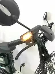 Електровелосипед двомісний Corso Shadow Pro 22 (800W,48V,20Ah) +кошик Чорний - мініатюра 3