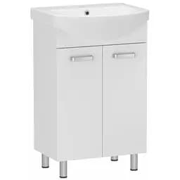 Тумба для підлоги RJ Soft-L з умивальником Runa L81970000 70 см Білий RJFU023-0170WHSET(RJFU023-0170WH+L81970000) Білий