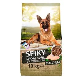 Сухий корм Spiky для собак з куркою 10 кг