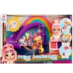 Детский игровой набор Rainbow High с куклой серии «Littles» — Веселый праздник в бассейне 522249