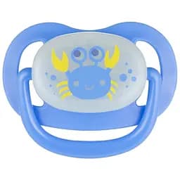 Пустушка Canpol babies Love & Sea силіконова анатомічна 0-6 міс. блакитна (22/506_blu_new)