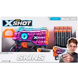 Скорострельный бластер Zuru X-Shot Skins Menace Enigma 8 патронов (36515L)