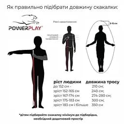 Скакалка швидкісна Power System PS-4033 2.9 м, Black - мініатюра 6