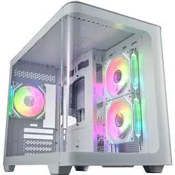 Корпус FSP S380-WA без БЖ mATX White (S380-WA) - мініатюра 3