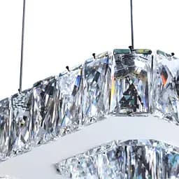 Люстра підвісна Brille з пультом LED 184W WW+NW+CW CH (BR-993S/4) - мініатюра 4