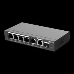 Комутатор Ruijie PoE 6 портів керований (RG-ES206GS-P) - мініатюра 2