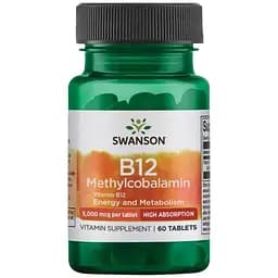 Витамины Swanson B12 Methycobalamin 60 таблеток