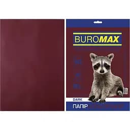 Папір кольоровий Buromax Dark А4 50 аркушів коричневий (BM.2721450-25)
