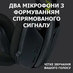 Навушники Logitech G435 LIGHTSPEED Black (981-001050) - мініатюра 4