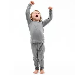 Термофутболка Turbat Yeti Top Kids 116 Світло-сірий - мініатюра 2
