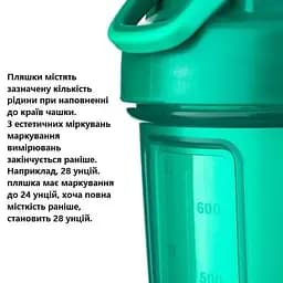 Шейкер спортивний BlenderBottle Classic Loop 20oz/590 мл White (Loop 20 White) - мініатюра 2