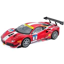 Автомодель Bburago Ferrari 488 Challenge 1:24 червоно-чорна (18-26308)