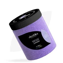 Сахарно-солевой скраб Лаванда Dushka 300 г