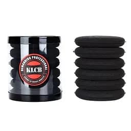 Аплікатор KLCB KA-G048 поролоновий круглий чорний 10х2 см