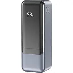 Внешний аккумулятор Wiwu Wi-P010 Large Capacity Tank Series 27000mAh 145W Grey [133062]