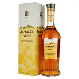 Напій алкогольний Ararat Honey 30% 0.5 л у коробці 