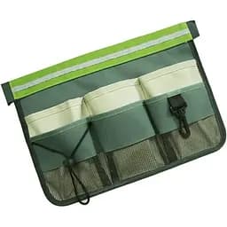 Сумка для інструментів Supretto поясна зелена зі сітловідбивальною смугою (75560001)