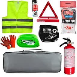 Набір автомобіліста Lido-1 для легкових авто з буксирним тросом (na_32)