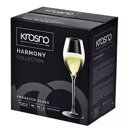Набір келихів для просекко Krosno Harmony, 280 мл, 6 шт. (789606) - мініатюра 3