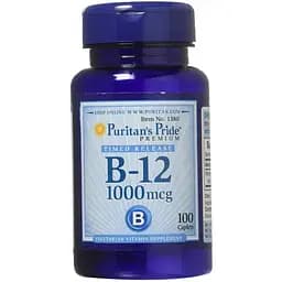 Вітамін В12 Puritan's Pride 1000 мкг 100 капсул