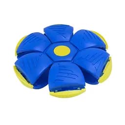 Дитяча іграшка М'яч-трансформер 87008H-3Blue 16 см зі світлом
