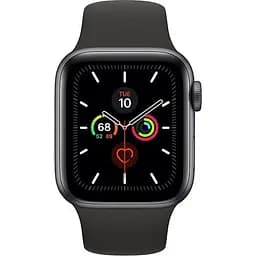 Смарт-годинник Apple Watch Series 5 GPS 40mm Space Gray Aluminum w. Black b.- Space Gray Aluminum MWV82