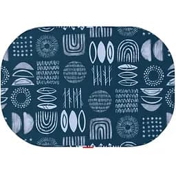 Лежанка для собак Waudog Relax, малюнок "Абстракція", зі змінним чохлом , S, Ш 55 см, Дл 40см