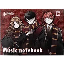 Зошит для нот Kite Harry Potter А5, 20 листів (HP25-405)