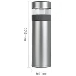Заварювальний термос із титану Fun Home Funjia Titanium Smart Cup 520 мл (FJ-TA003) - мініатюра 2